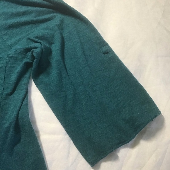 Nine West Vintage America Green Embroidered Top, Size M - Picture 11 of 12